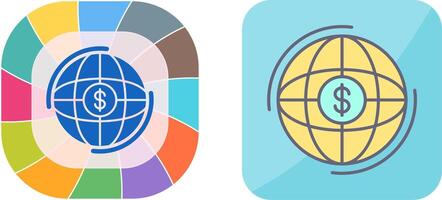 Globe Icon Design vector