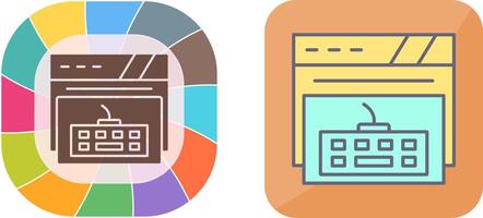 Keyboard Icon Design vector