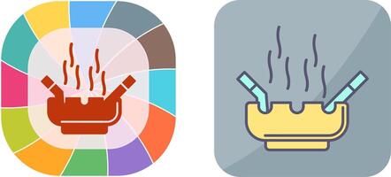 Ashtray Icon Design vector