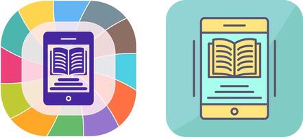 Ebook Icon Design vector