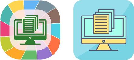 Document Icon Design vector