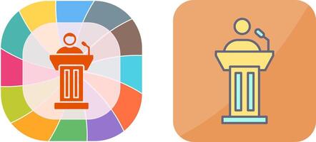 Podium Icon Design vector