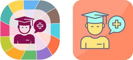 Medicine Faculty Icon Design vector