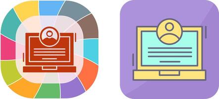 CV Icon Design vector