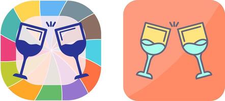 vino icono diseño vector