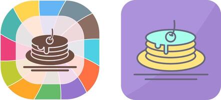 Pancake Icon Design vector