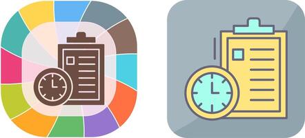 Time Management Icon Design vector