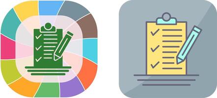 Check List Icon Design vector
