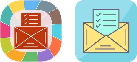 Check List Icon Design vector