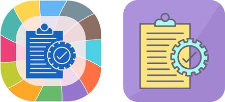 Check List Icon Design vector