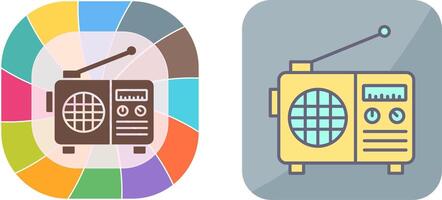 Radio Icon Design vector