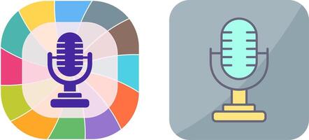 Microphone Icon Design vector