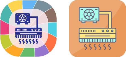 Air Conditioner Icon Design vector