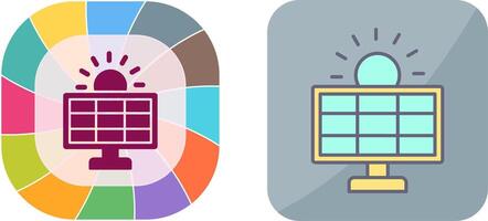 Solar System Icon Design vector