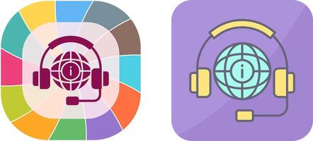 Call Center Icon Design vector