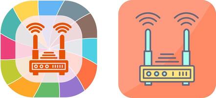 Router Icon Design vector