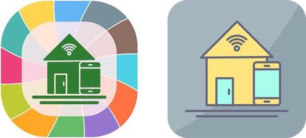 Home Automation Icon Design vector