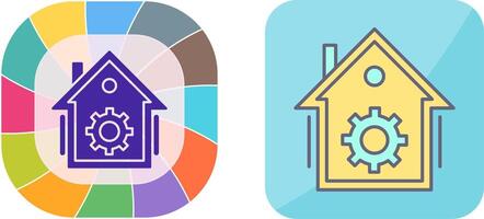 Home Automation Icon Design vector