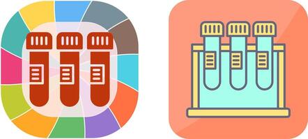 Test Tube Icon Design vector