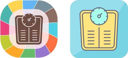 Weight Scale Icon Design vector