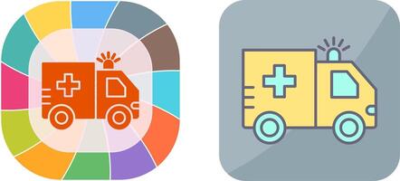 Ambulance Icon Design vector