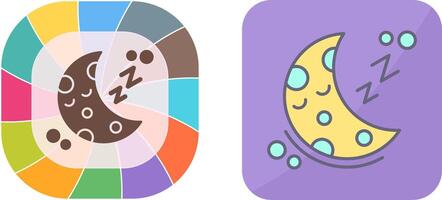 Sleeping Icon Design vector