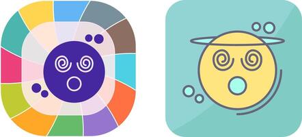 Dizzy Icon Design vector