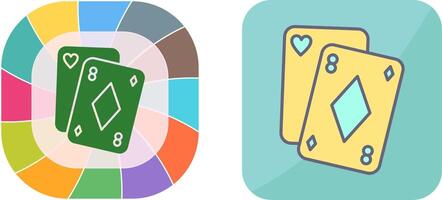Poker Icon Design vector