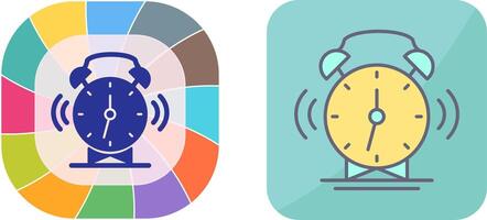 diseño de icono de reloj de alarma vector