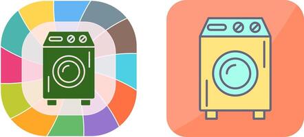 Washing Machine Icon Design vector