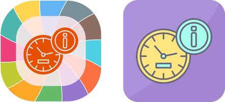 Clock Icon Design vector