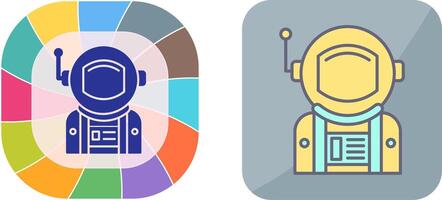 Astronaut Icon Design vector
