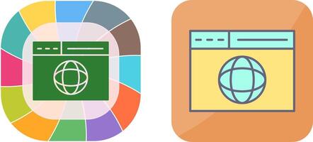 Web Page Icon Design vector