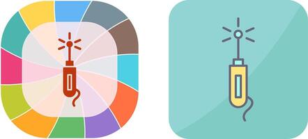 Laser Pen Icon Design vector