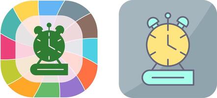 diseño de icono de reloj de alarma vector