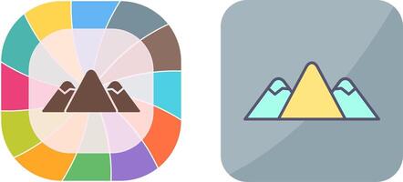 Mountain Icon Design vector