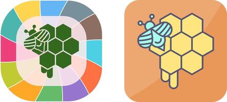 Honeycomb Icon Design vector