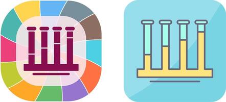 Communicating Vessels Icon Design vector