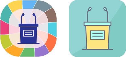 Debate Icon Design vector