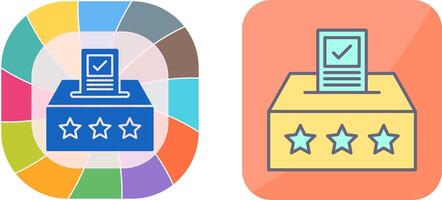 Ballot Icon Design vector