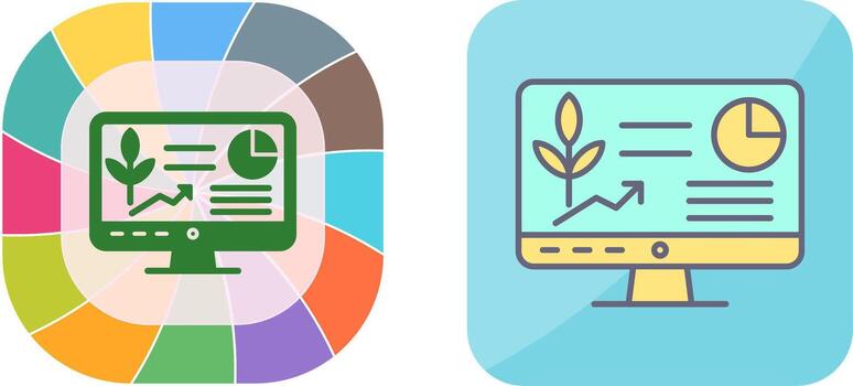 Computer Icon Design vector