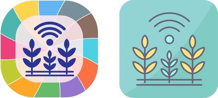 Wheat Icon Design vector