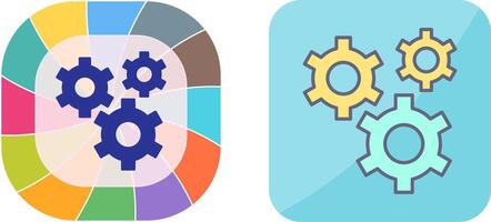 Gears Icon Design vector