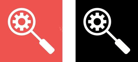 Unique Search Engine Optimizati Icon Design vector
