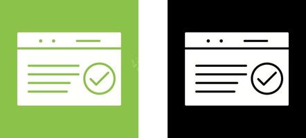Unique QC Passed Icon Design vector