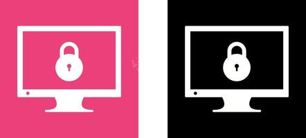 Unique Closed Access Icon Design vector
