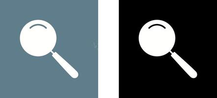Unique Magnifier Icon Design vector
