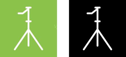 Unique Stand Icon Design vector