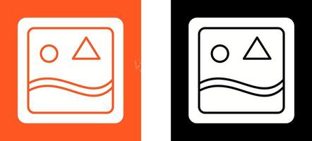 Unique Images Icon Design vector