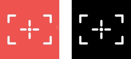 Unique Focus Icon Design vector